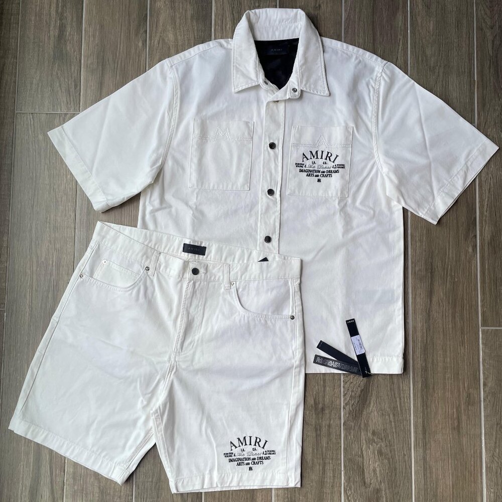 XLARGE AMIRI MEN'S NEW CASUAL DENIM SET